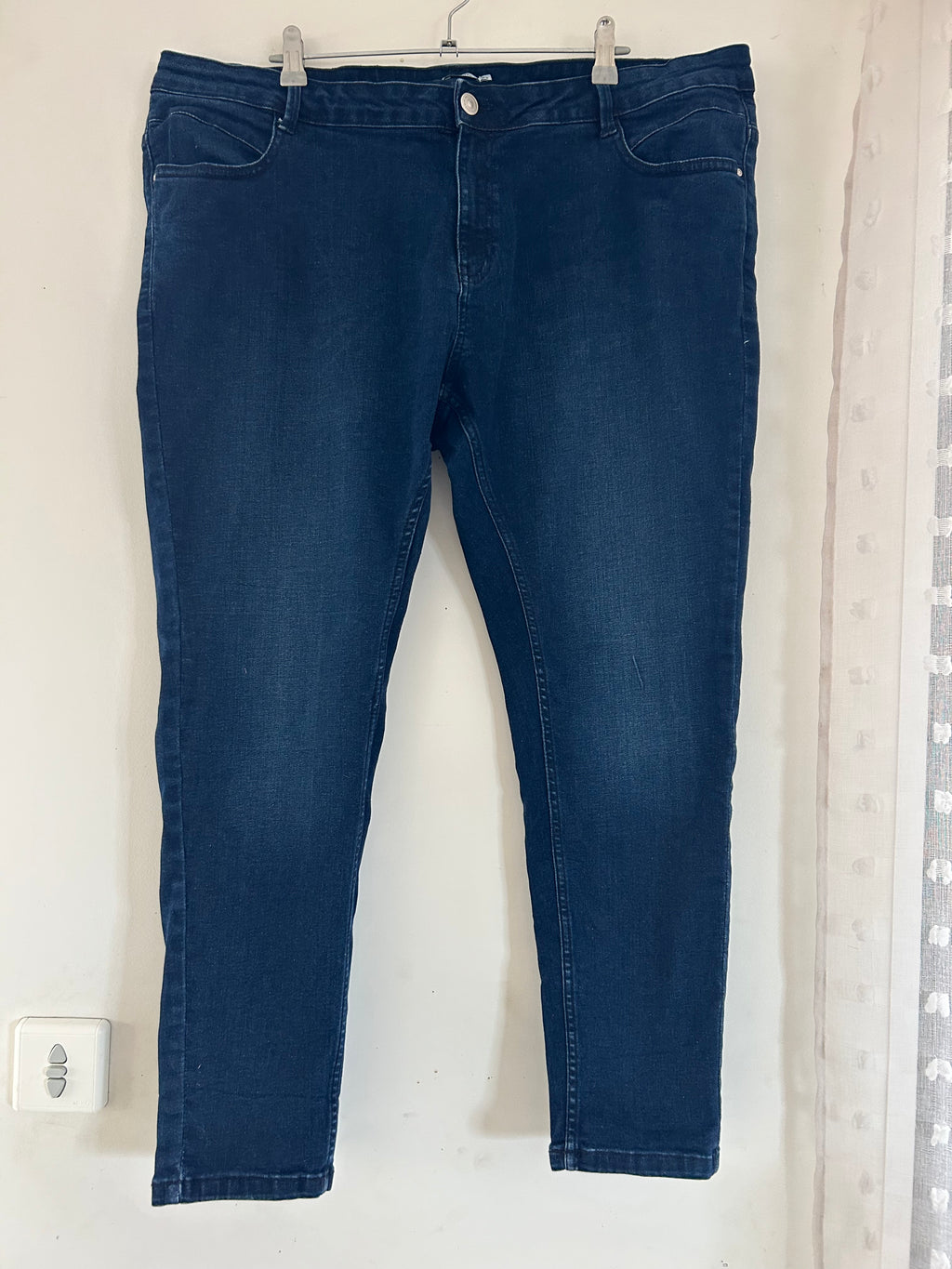 Jean skinny bleu foncé Gémo taille 52