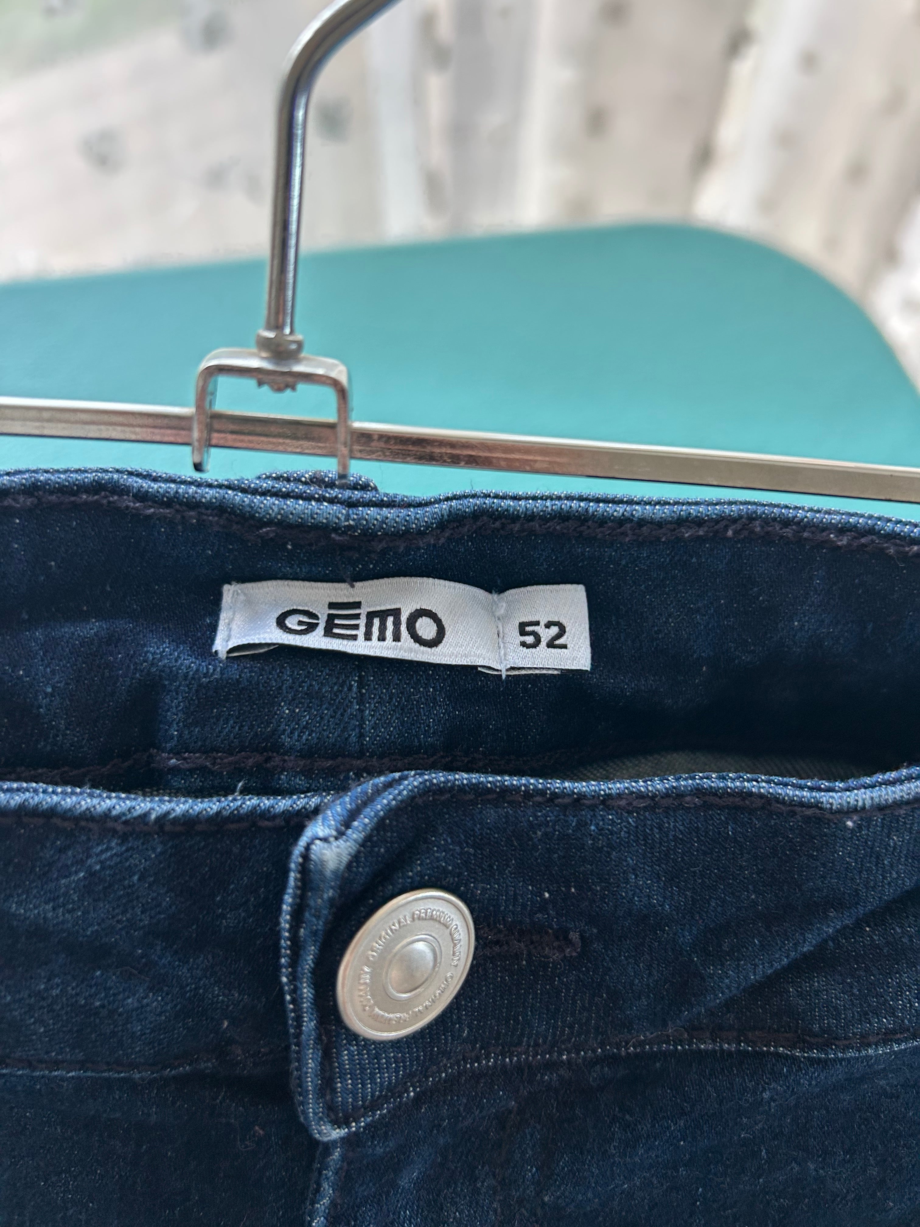 Jean skinny bleu foncé Gémo taille 52