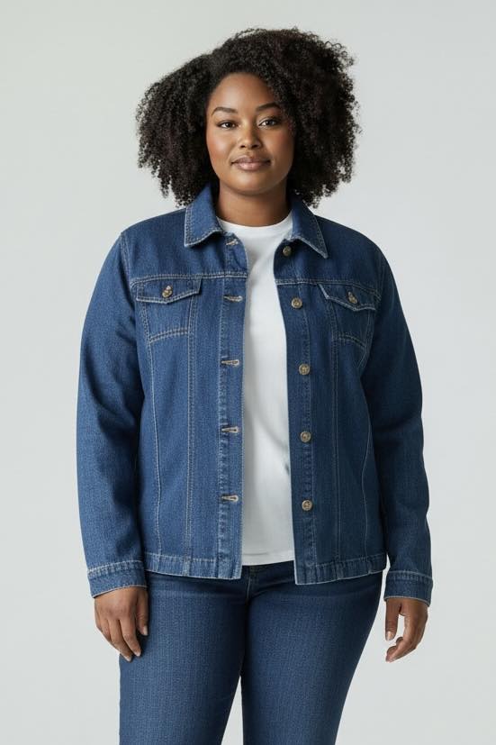 Veste en jean Daxon taille 46