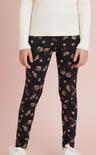 Legging long noir à motifs Energetics 14 ans