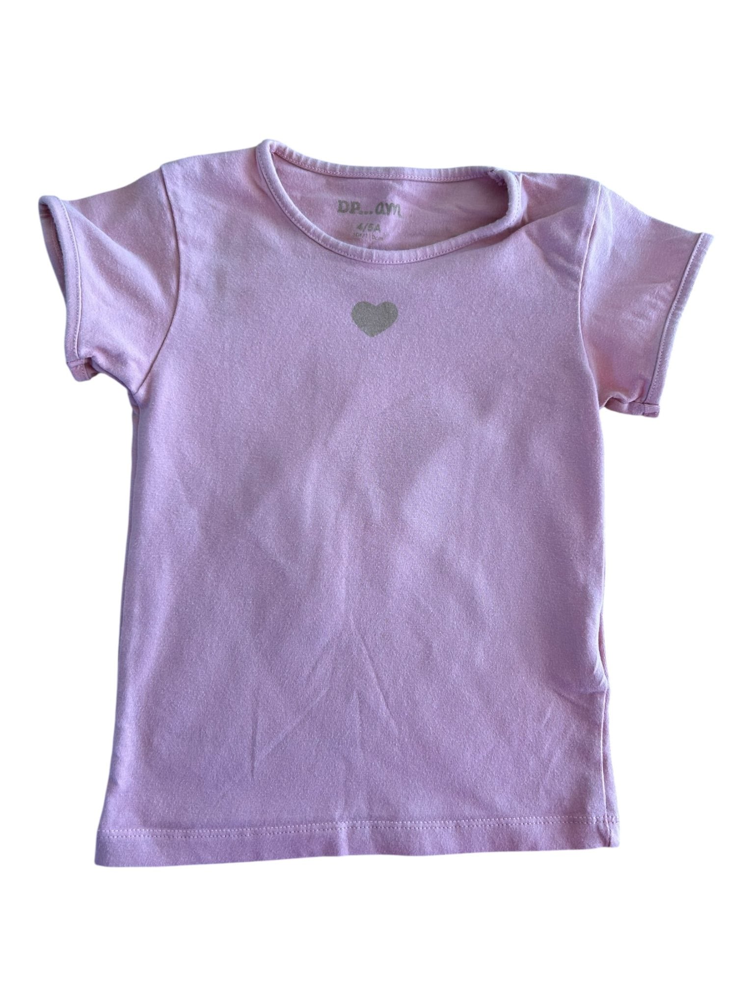 T-shirt manches courtes rose Du Pareil Au Même 4/5 ans