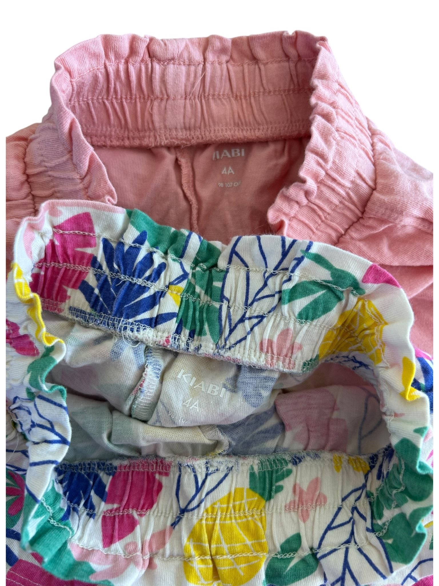 Lot de 2 shorts en coton Kiabi 4 ans