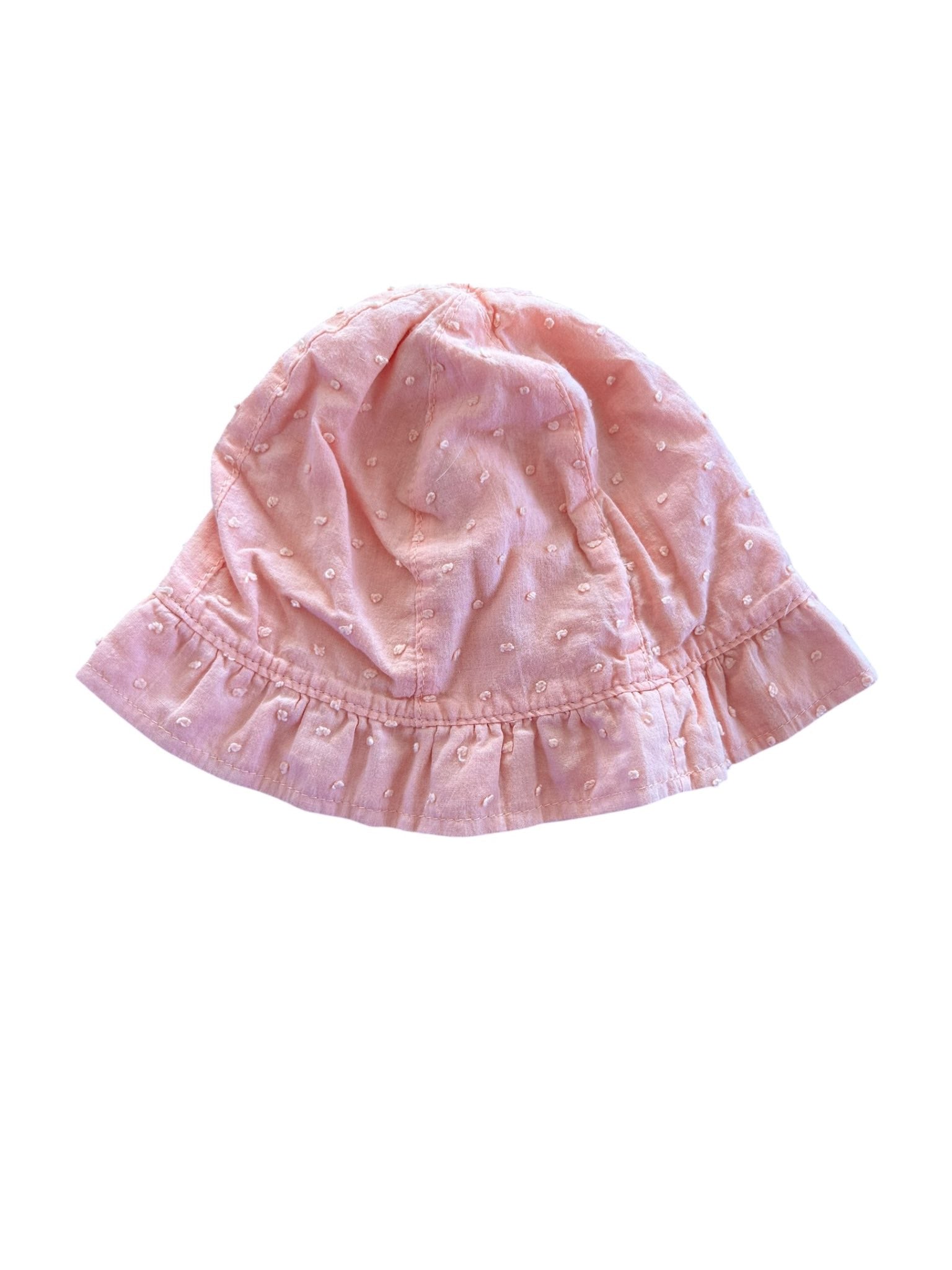 Bob en coton rose Kiabi 47cm 12 mois