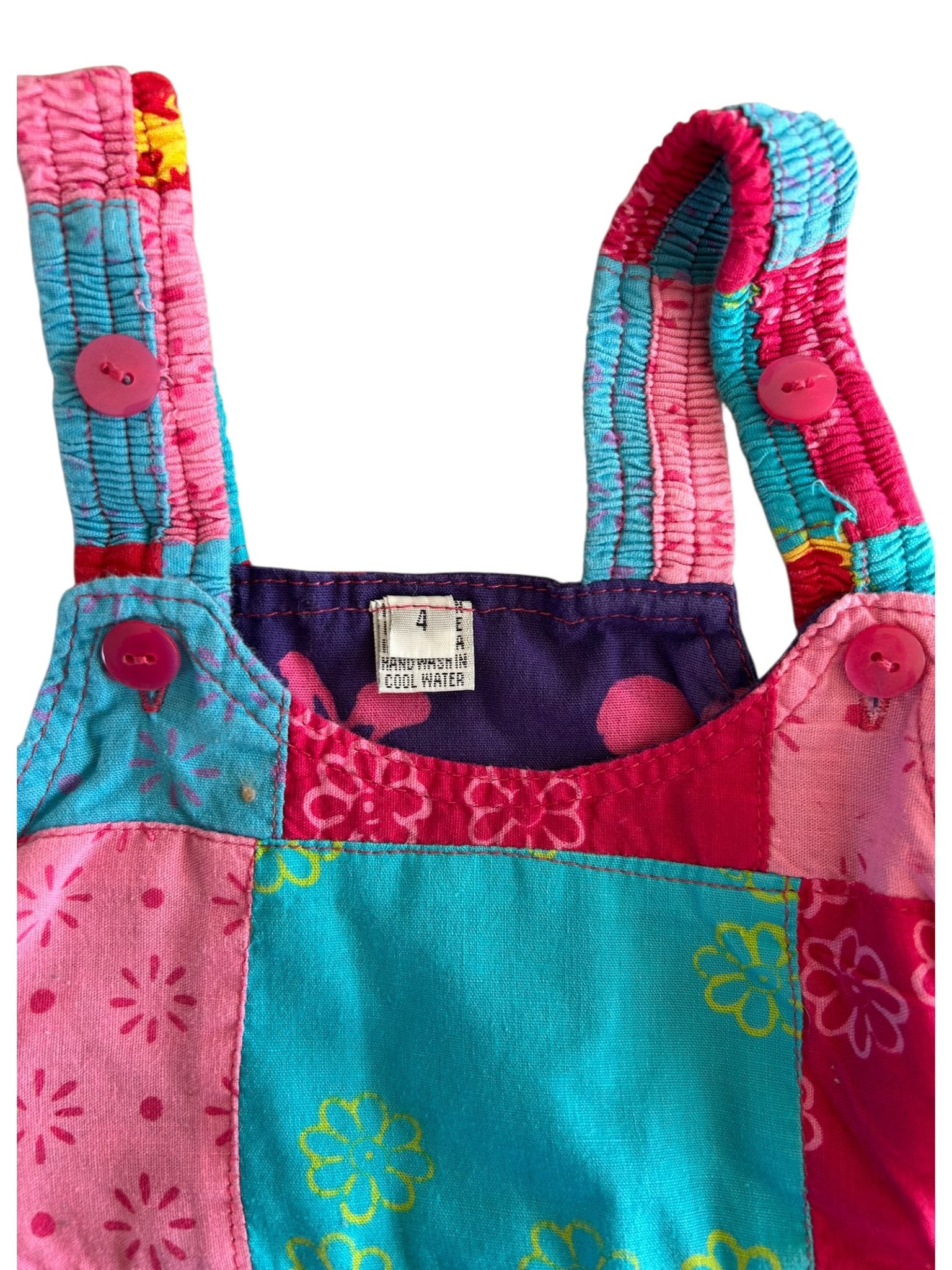 Robe d'été colorée 4 ans