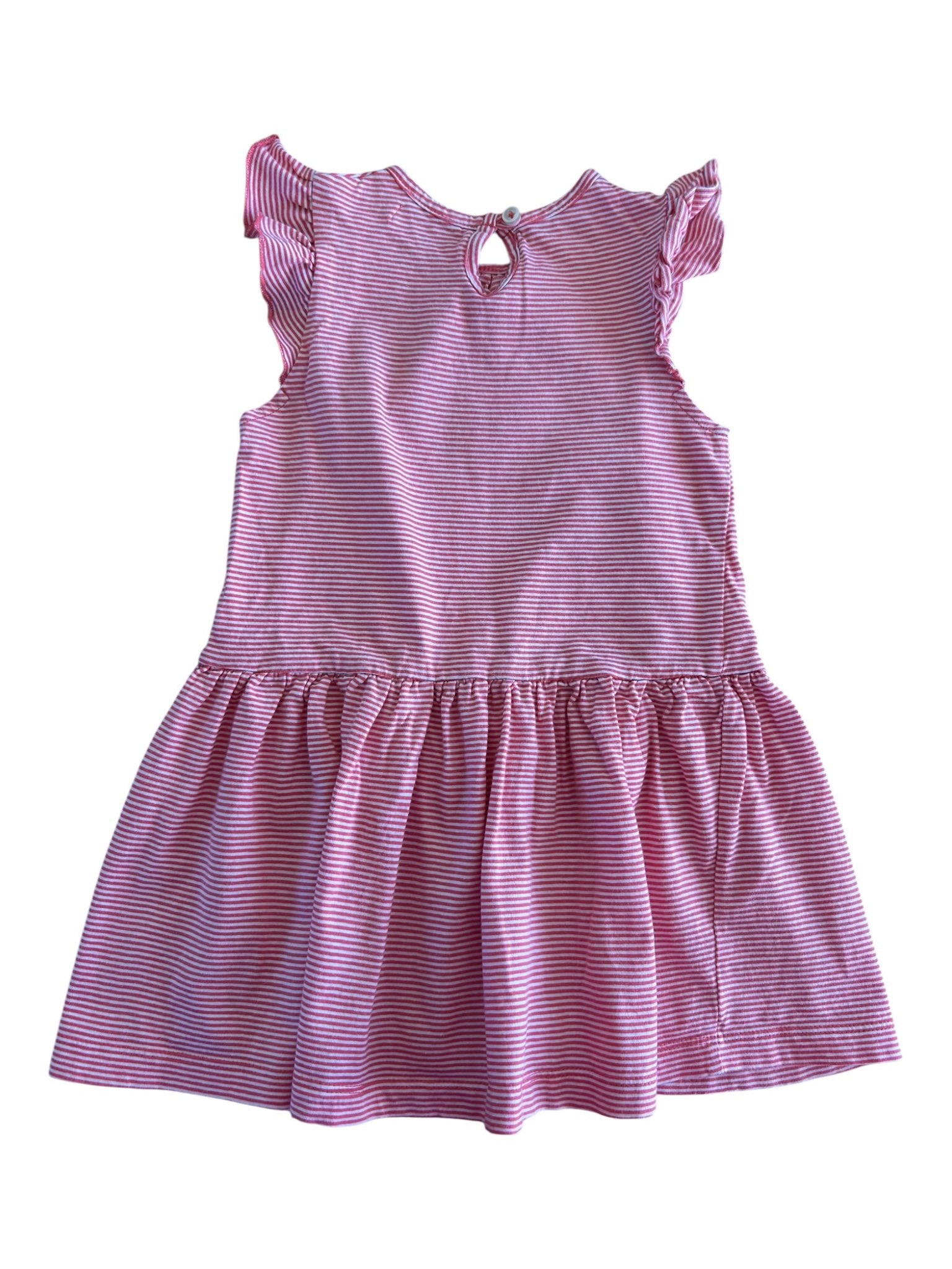Robe d'été rayée motif fraise U Essentiel 3 ans
