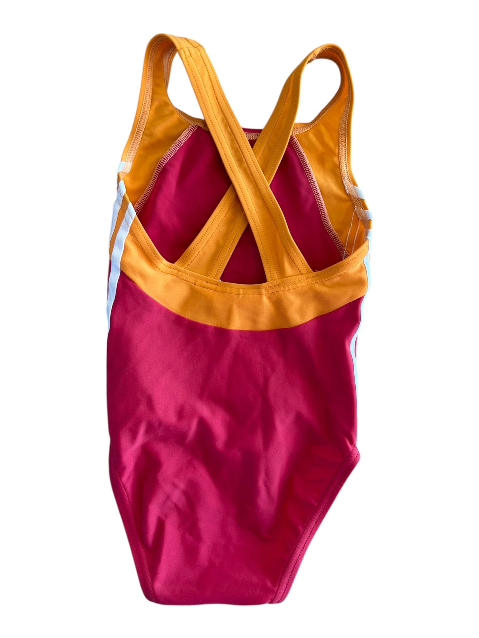 Maillot de bain 1 pièce orange Adidas 2 ans