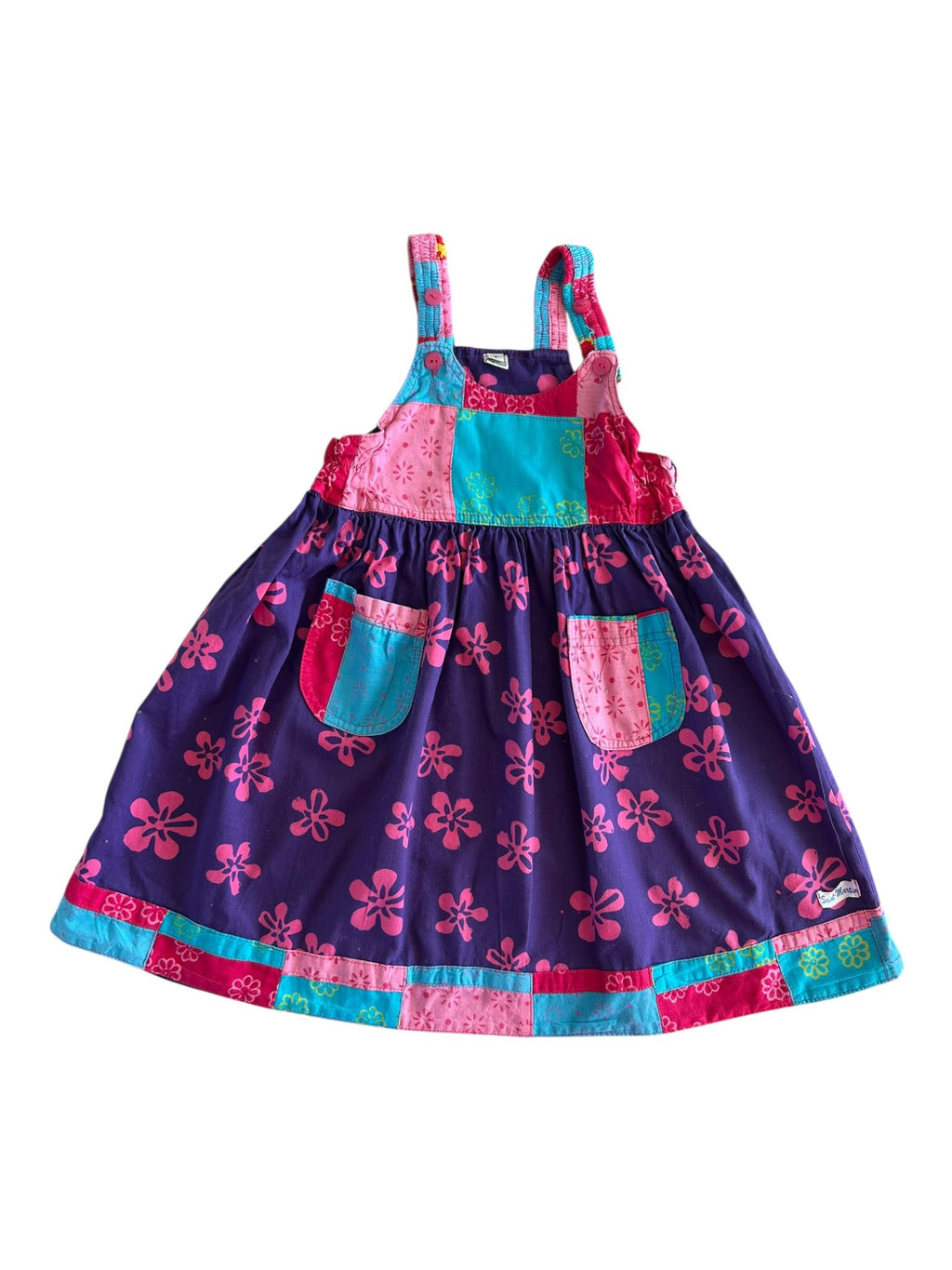 Robe d'été colorée 4 ans