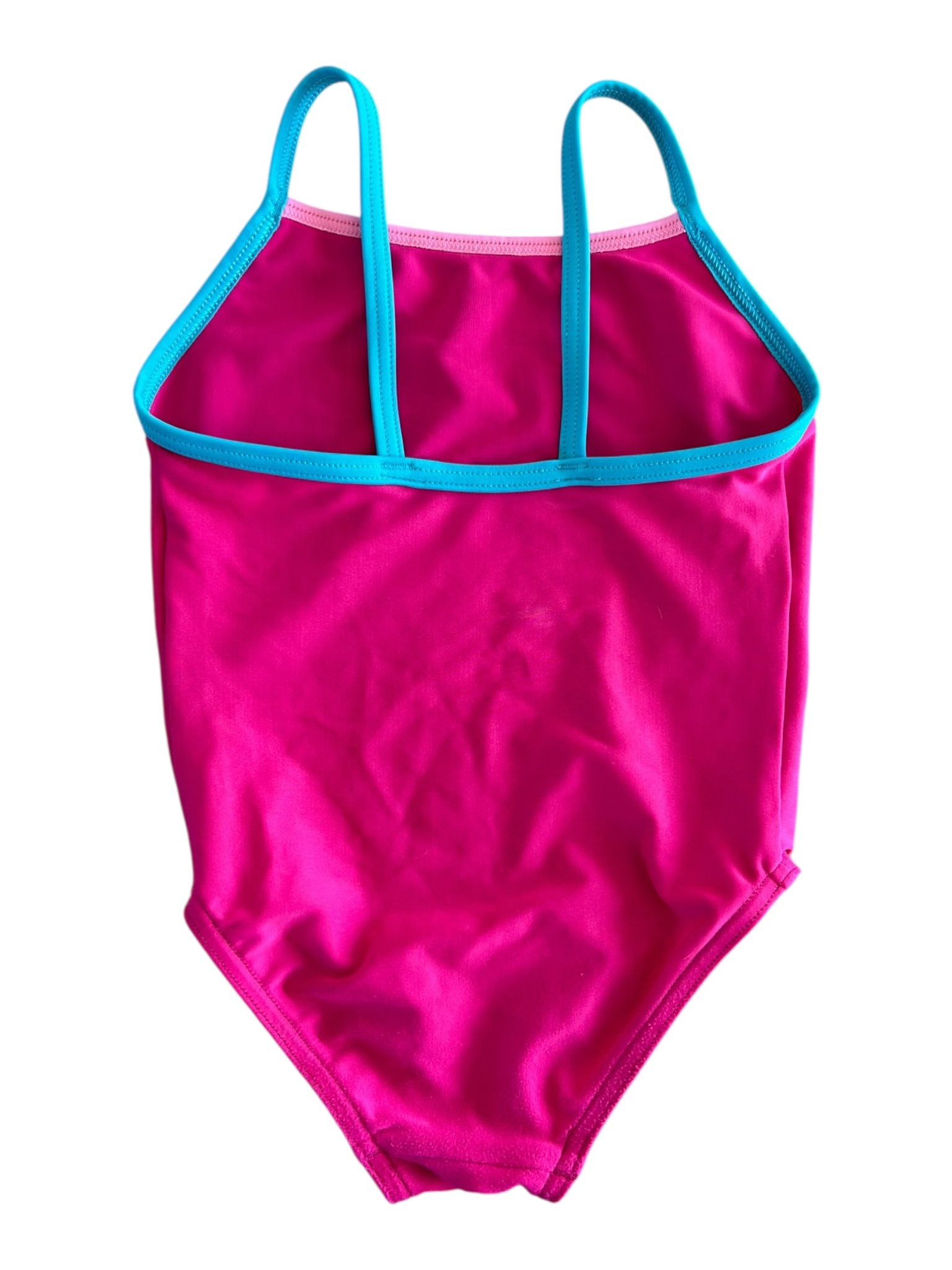 Maillot de bain 1 pièce rose motif panda Nabaiji 2 ans