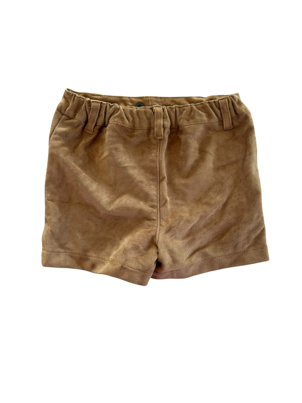 Short marron effet peau de pêche Kiabi 4 ans