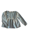 Blouse effet jean manches longues Lulu Castagnette 4 ans