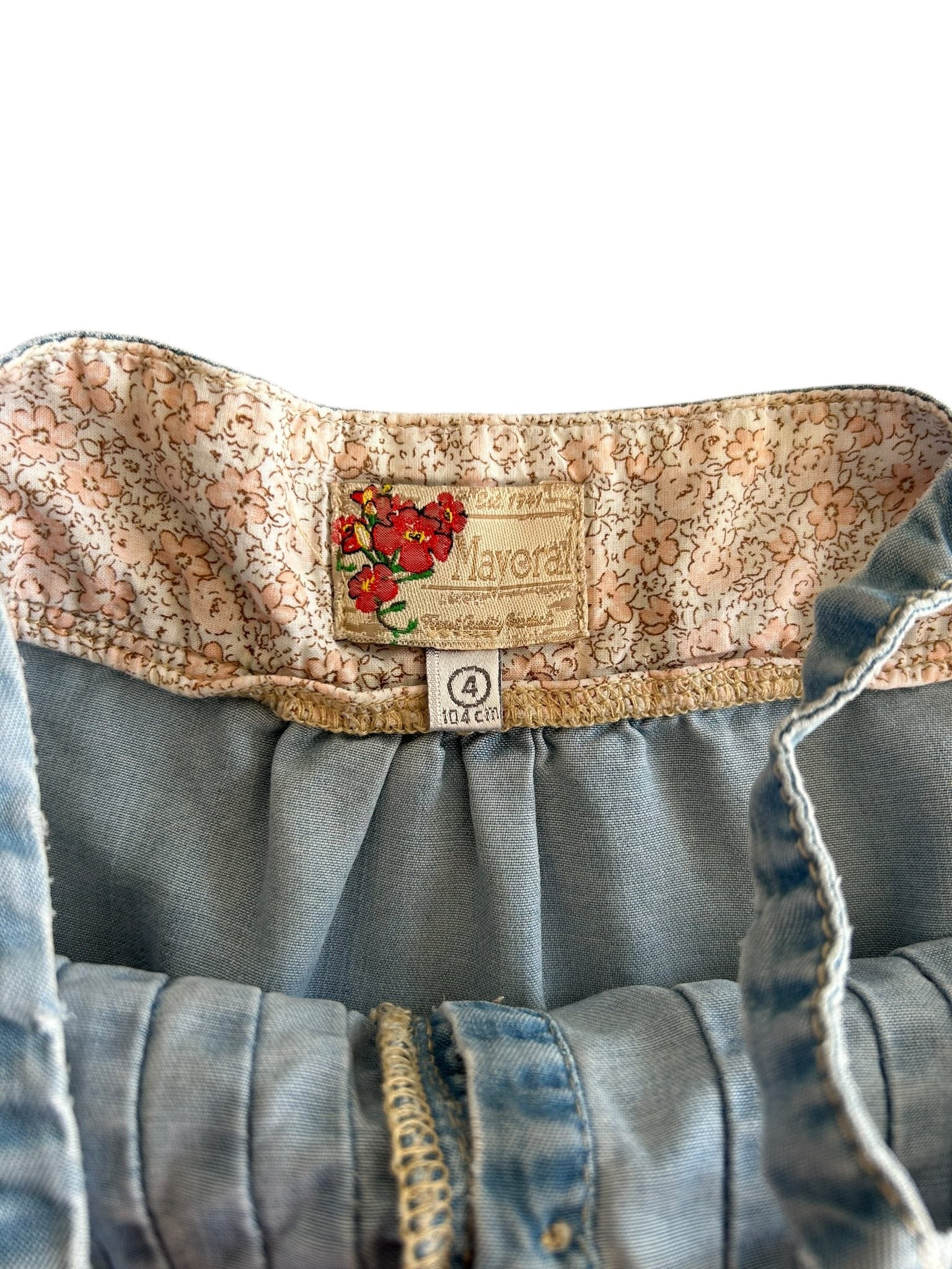Combi-short en jean Mayoral 4 ans