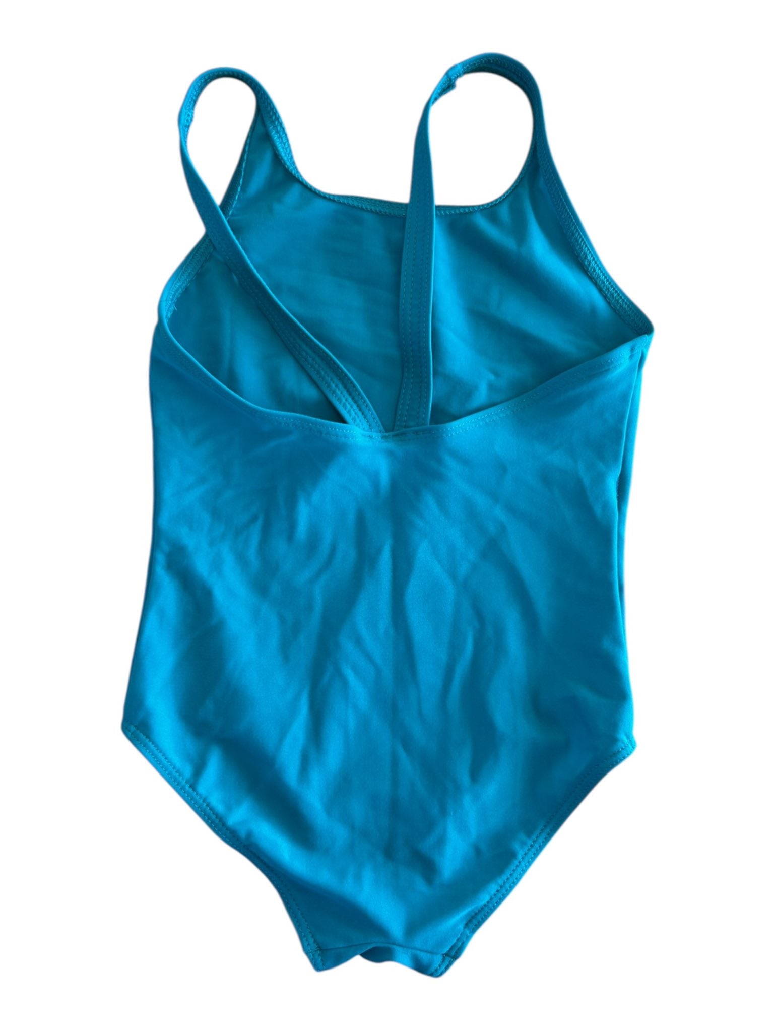 Maillot de bain 1 pièce bleu Nabaiji 2 ans