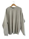 Pull maille en laine beige col rond Dynam Outdoor taille XL