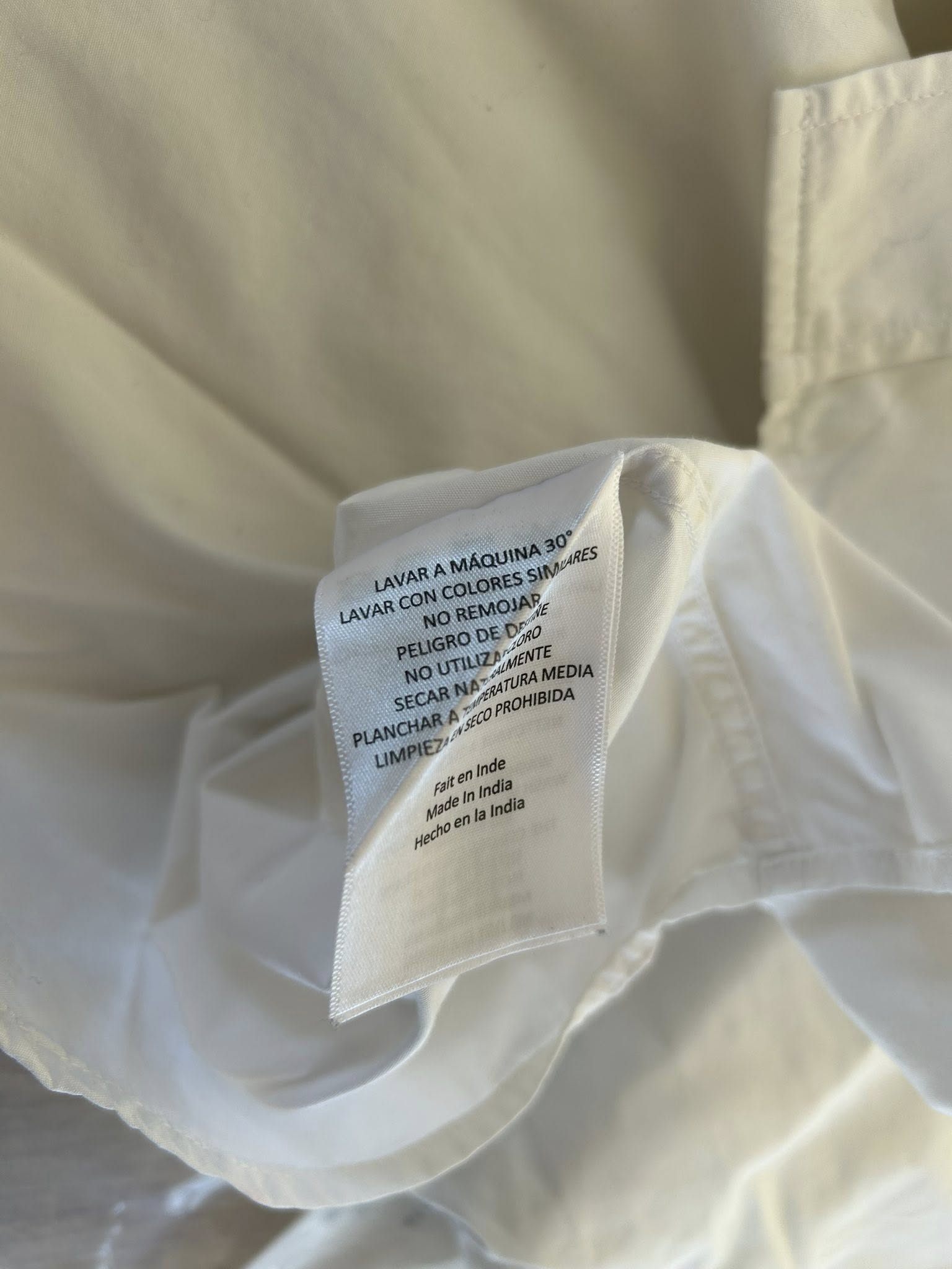 Chemisette blanche Eden Park taille 5XL