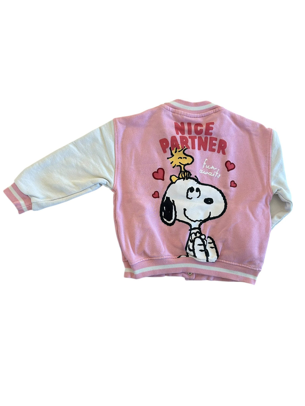 Veste teddy Snoopy Peanuts Zara taille 3/4 ans