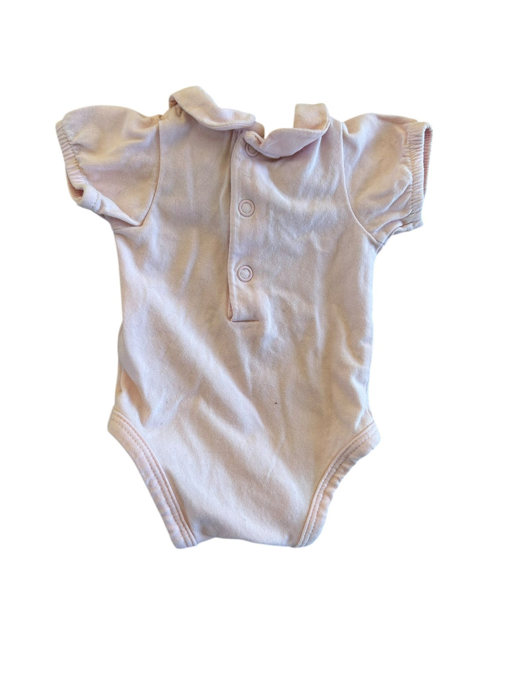 Bodie manches courtes col claudine motif papillon Obaibi taille 0 mois
