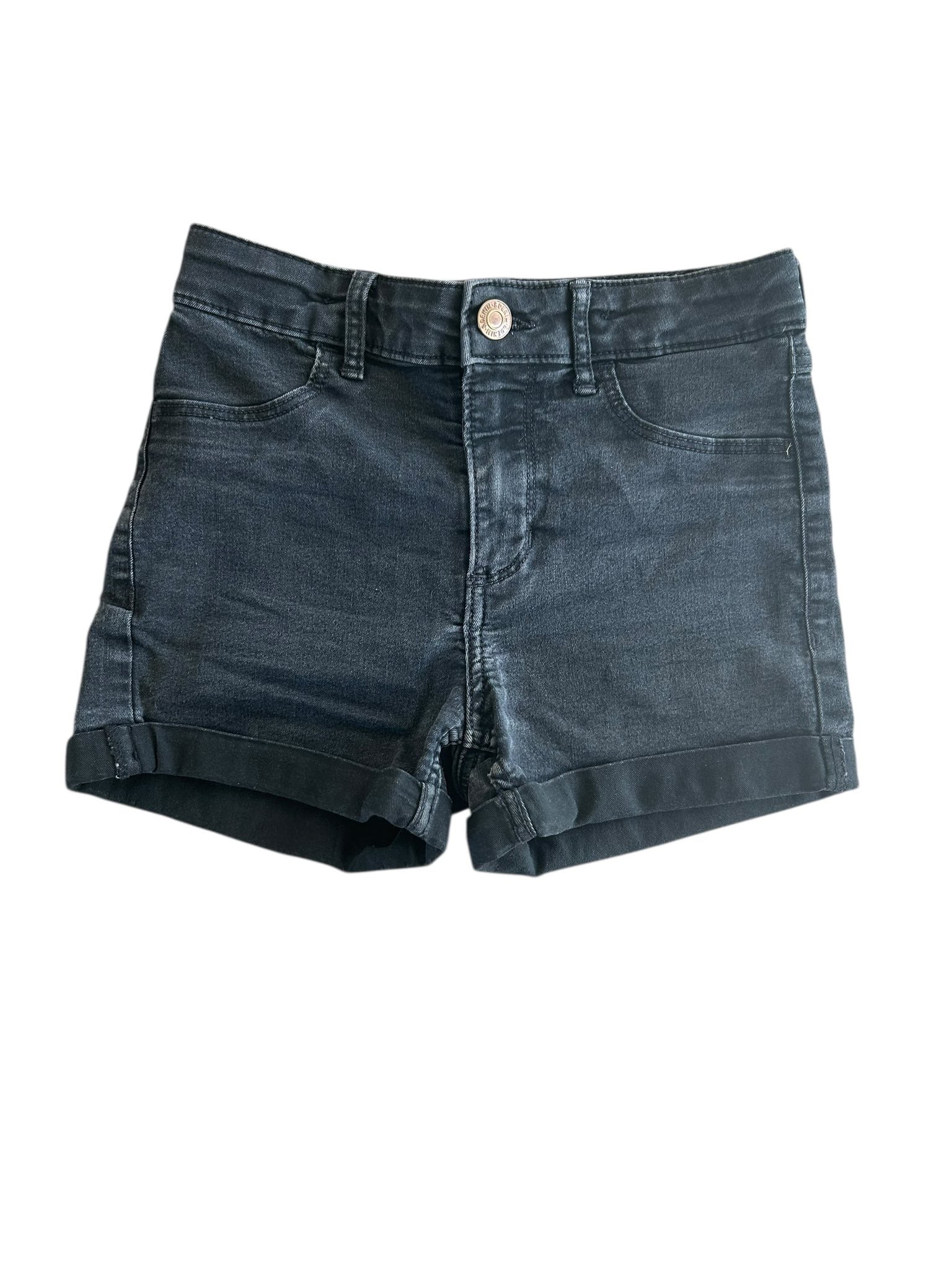 Short en jean noir H&M taille 8/9 ans