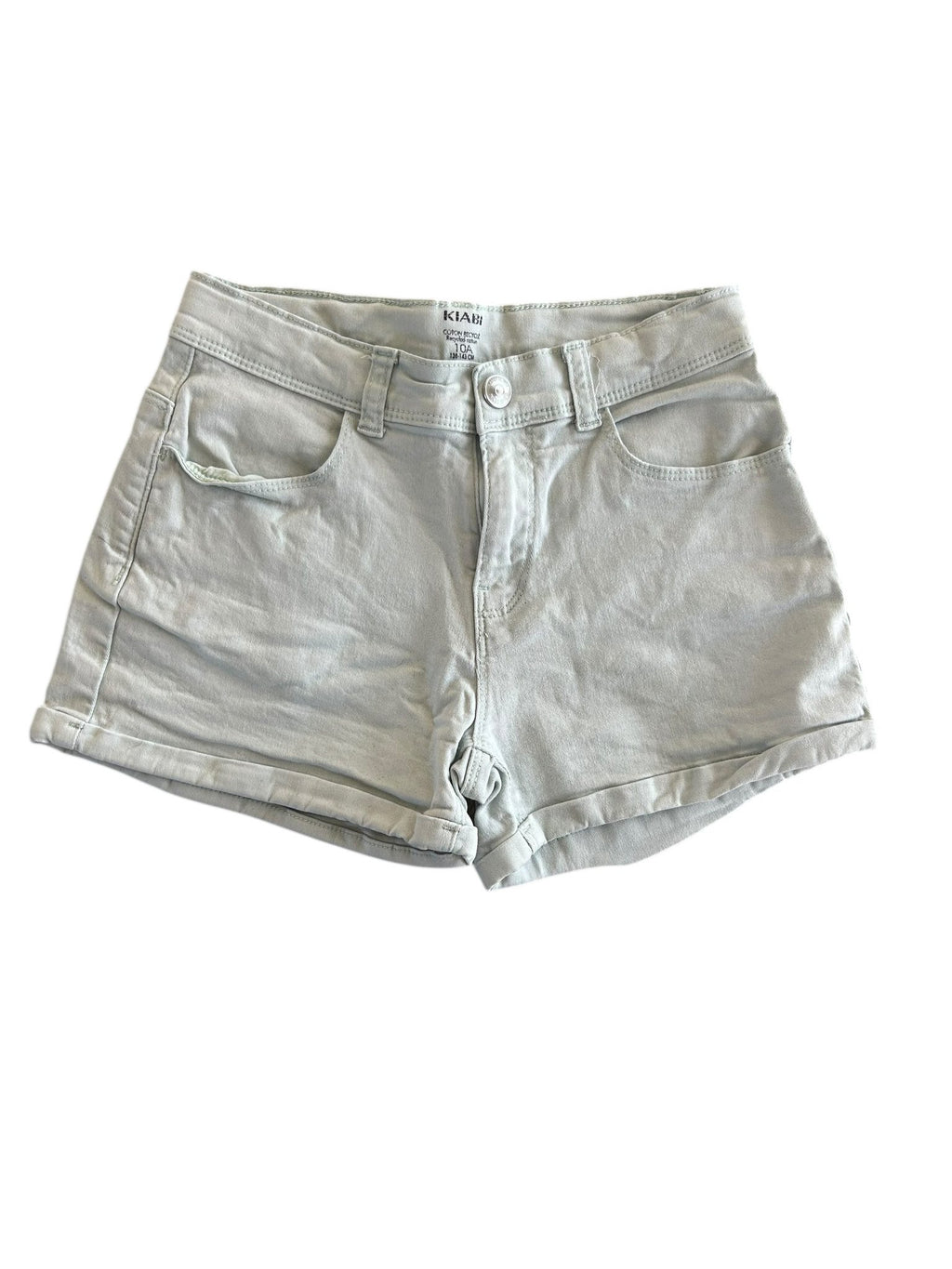 Short en jean bleu très clair Kiabi taille 10 ans