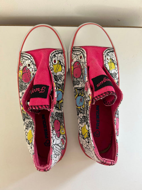 Baskets toile fille Freegun 34