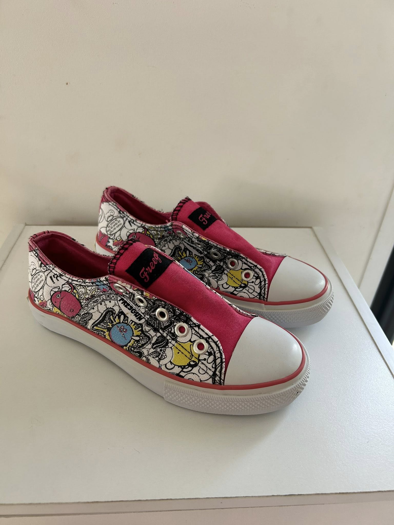 Baskets toile fille Freegun 34