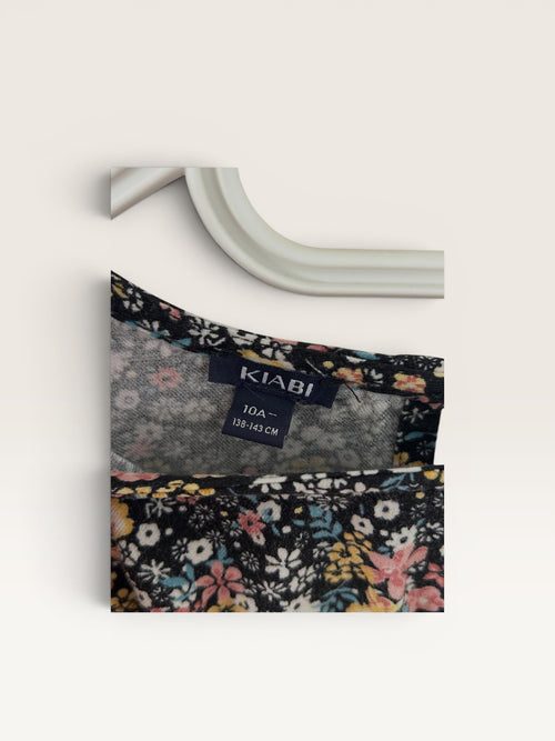 Blouse manches longues fleurie Kiabi taille 10 ans