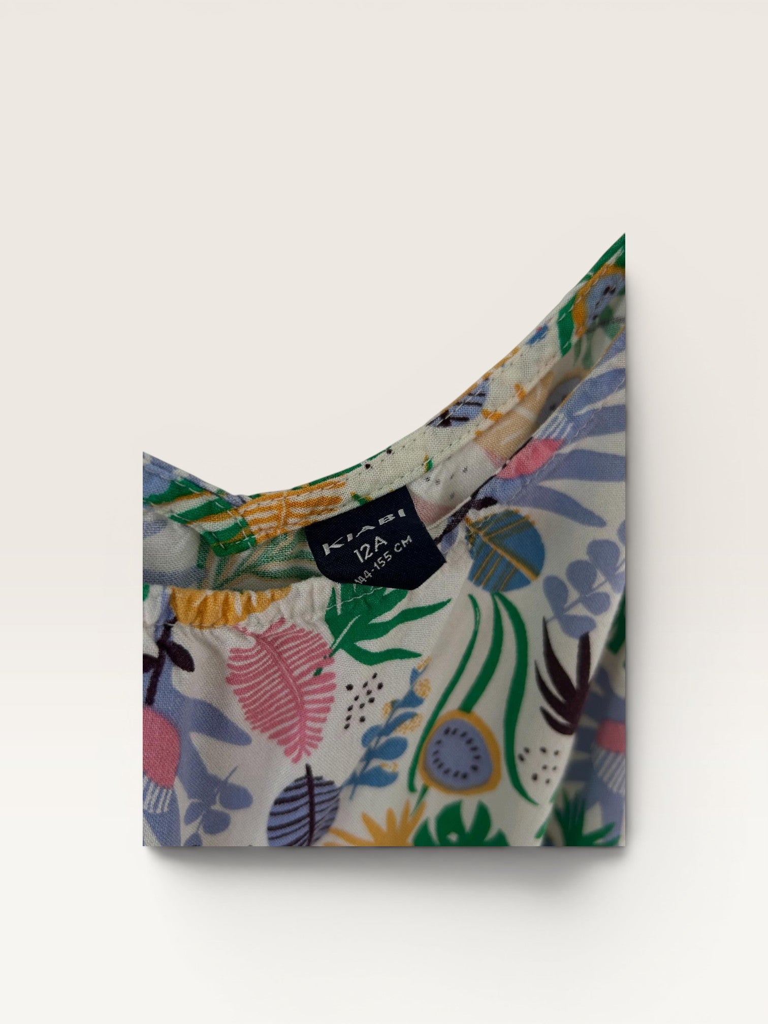 Robe d'été fleurie Kiabi taille 12 ans