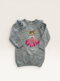 Robe pull motif danseuse Primark - taille 3/4 ans