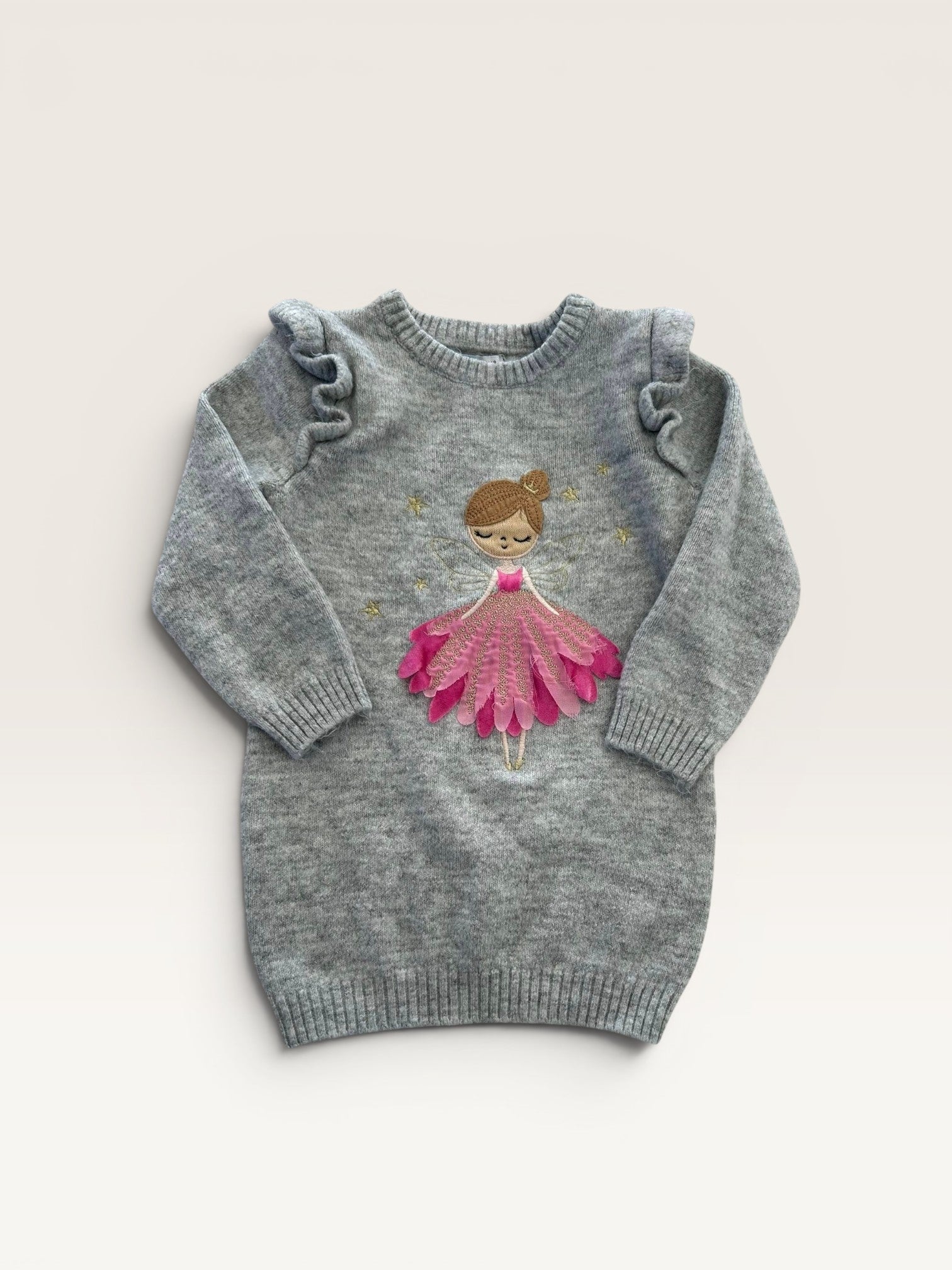 Robe pull motif danseuse Primark - taille 3/4 ans