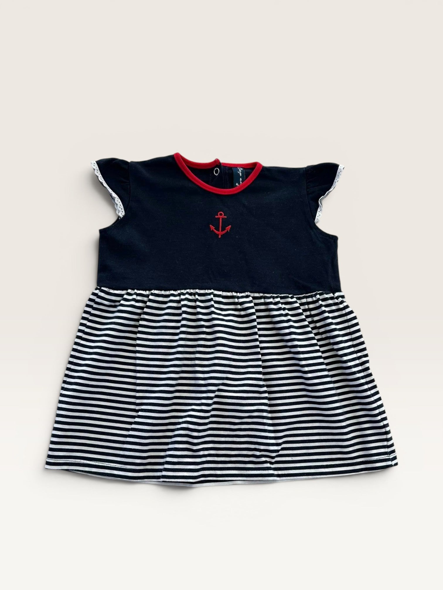 Robe d'été marinière Cap au Large - taille 4 ans