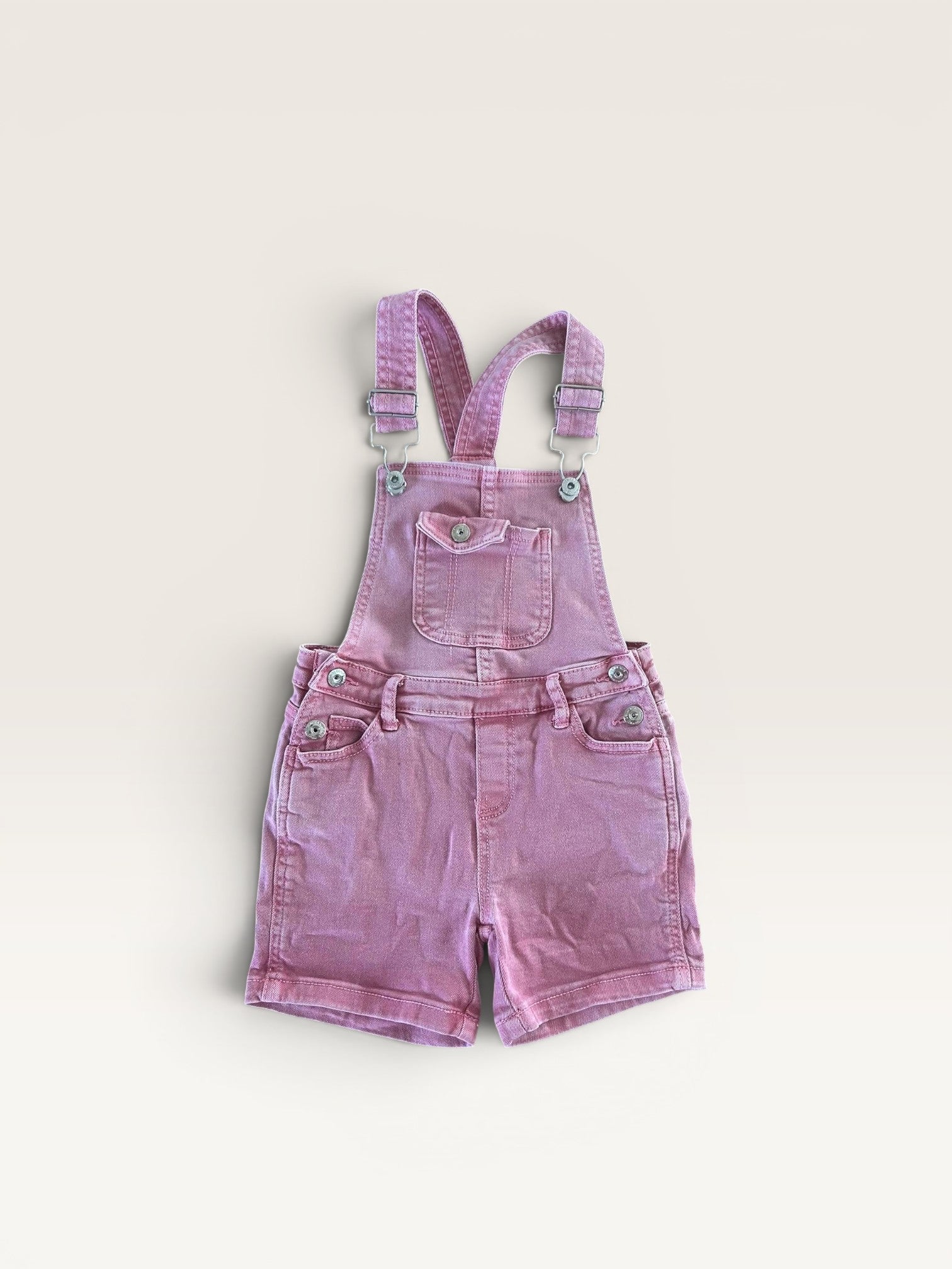 Salopette en jean rose TEX taille 3/4 ans