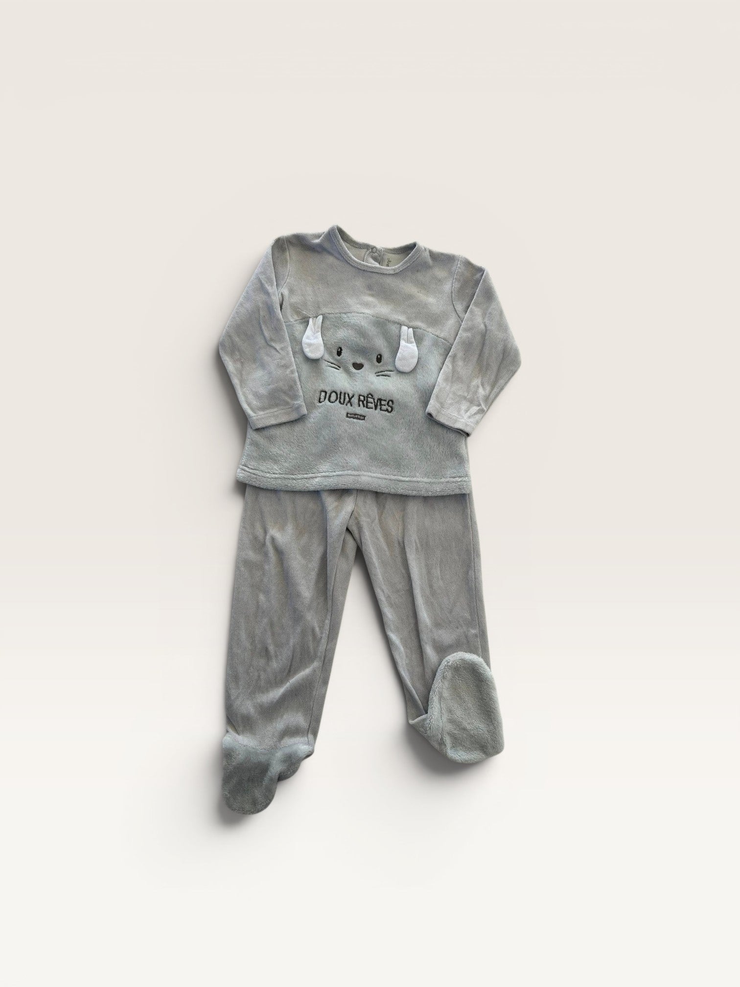 Pyjama 2 pièce hiver "doux rêves" Sucre d'Orge - taille 3 ans