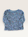 T-shirt manches longues fleuri Primark 3/4 ans