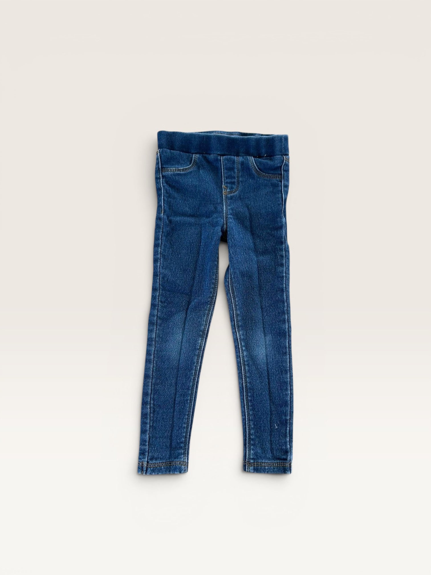 Jegging bleu Kiabi taille 3 ans