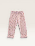 Pantalon jogging rose fleuri Kimbaloo taille 36 mois