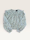 Blouse manches longues fleurie Kiabi taille 5 ans
