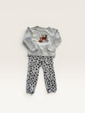 Pyjama 2 pièces hiver animaux motif léopard Gémo - taille 3 ans