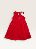 Robe d'été rouge à message "maman je t'aime" Kiabi taille 36 mois