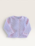 Veste rose petits coeurs Kimbaloo taille 24 mois