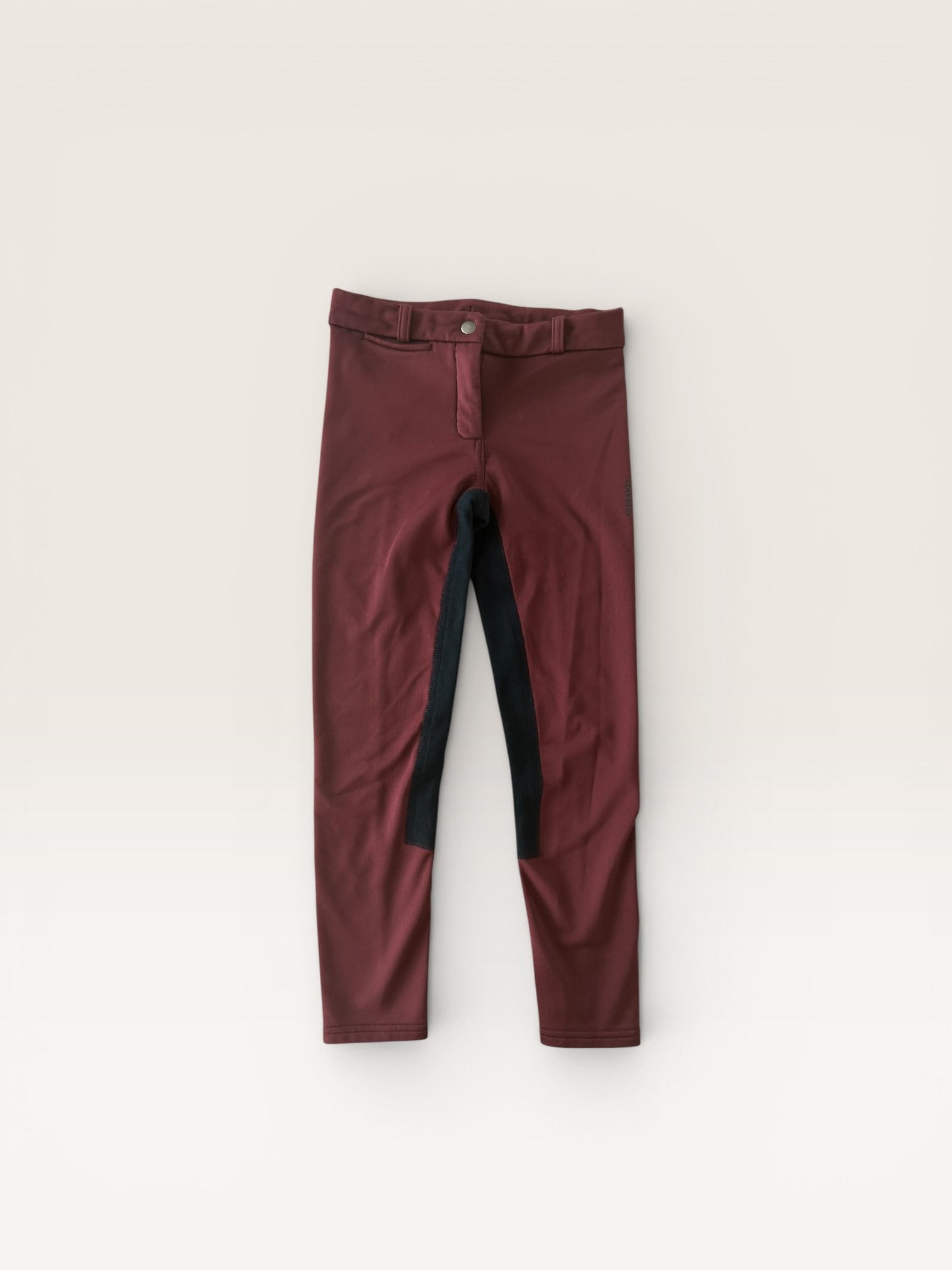 Pantalon d'équitation prune Fouganza taille 10 ans
