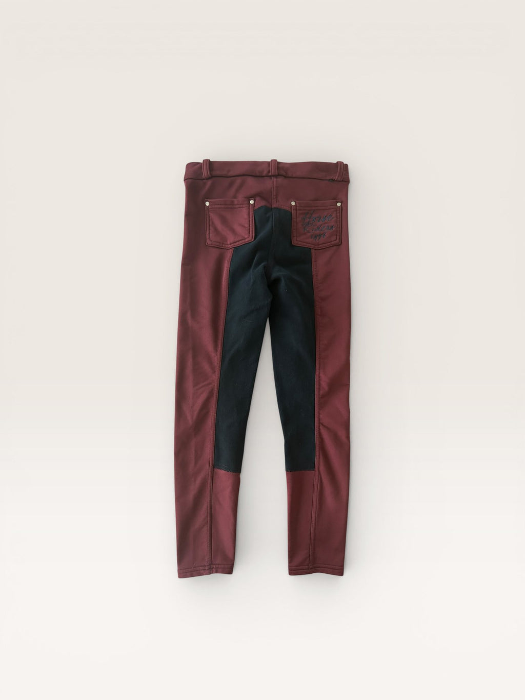 Pantalon d'équitation prune Fouganza taille 10 ans