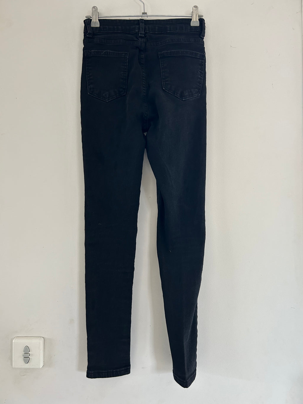 Jean skinny noir taille haute SHEIN taille 34