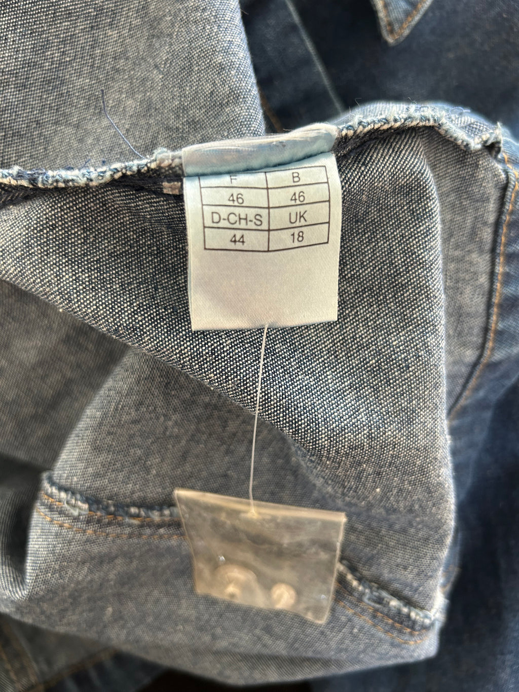 Veste en jean Daxon taille 46
