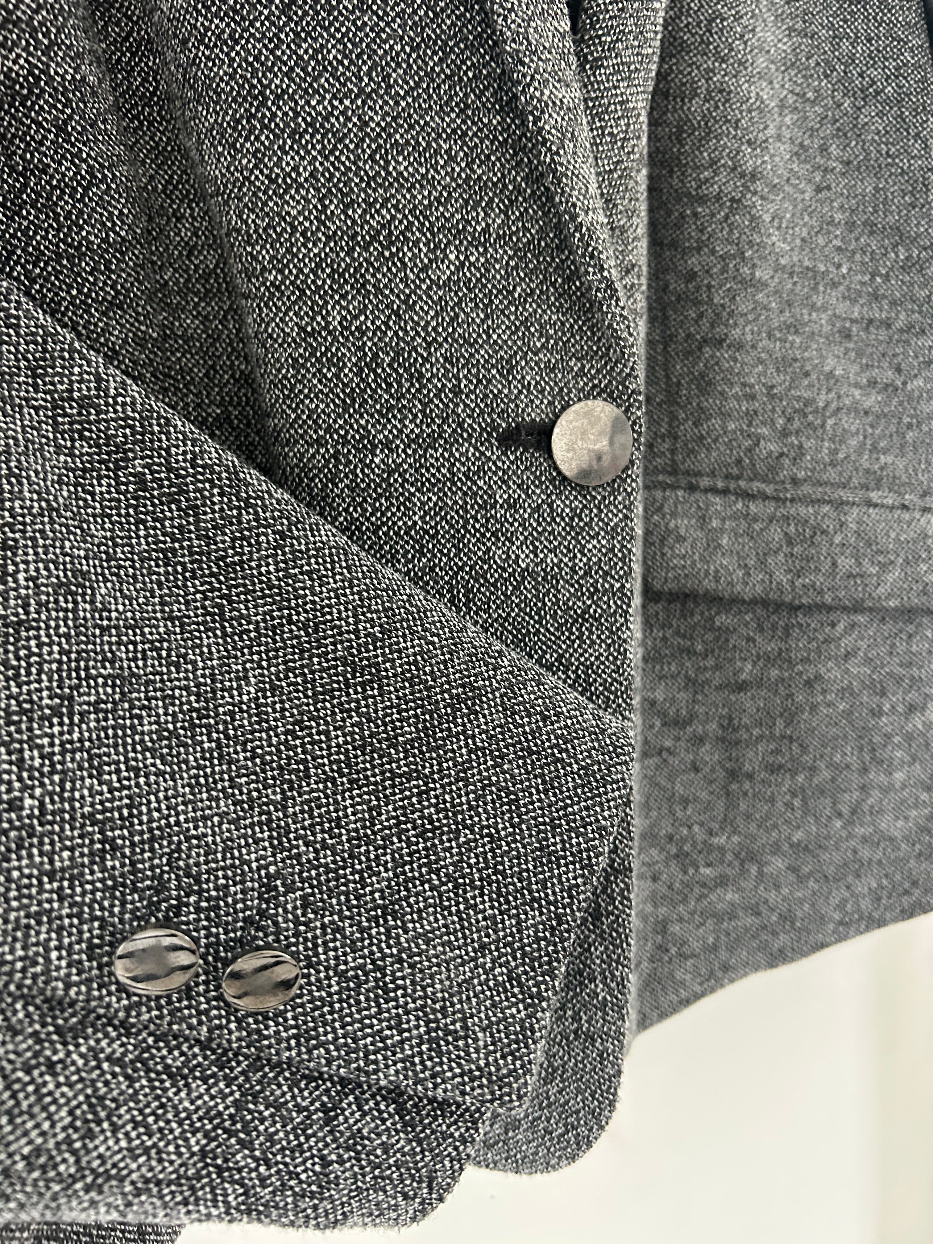 Veste blazer cintré gris TU taille 50/52