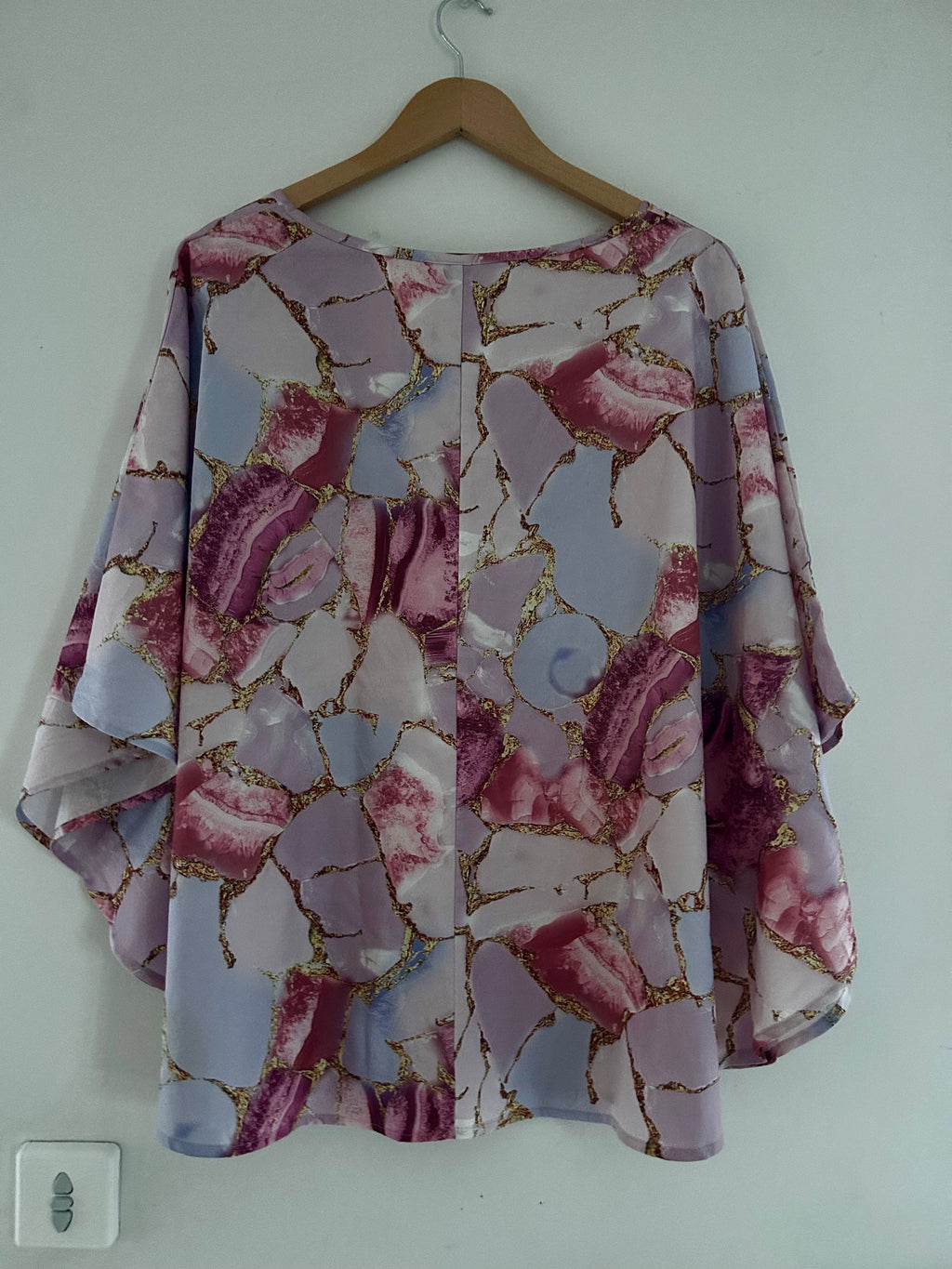 Top ample et fluide manches chauve souris SHEIN taille 50