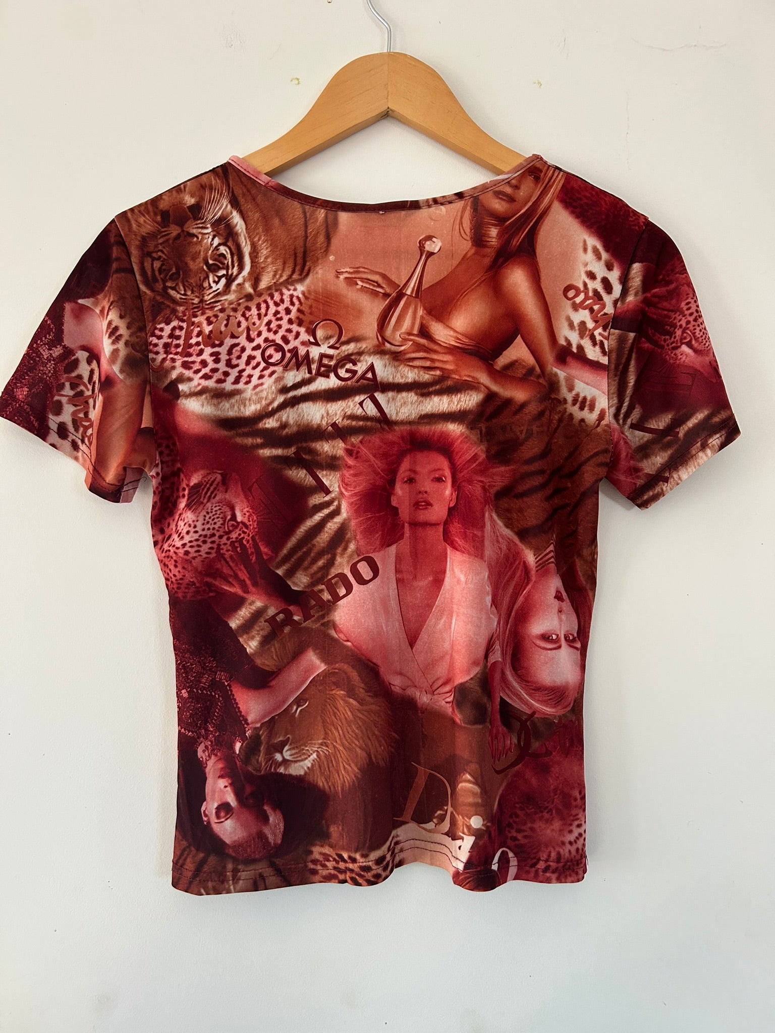 T-shirt manches courtes imprimé S-S-FENGW taille M