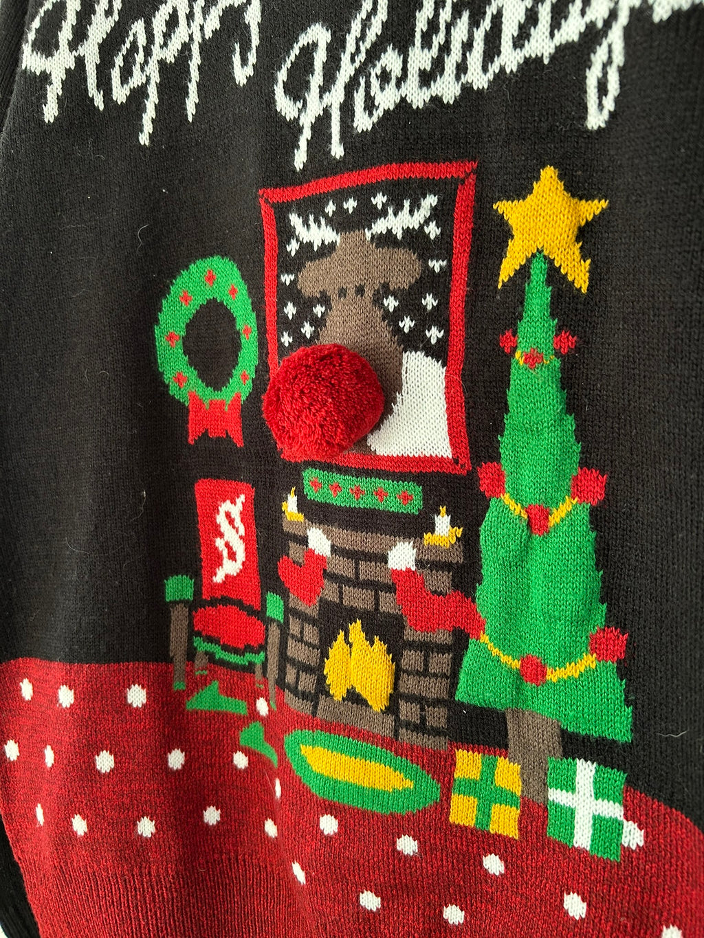 Pull de Noel Seasons Greetings taille L
