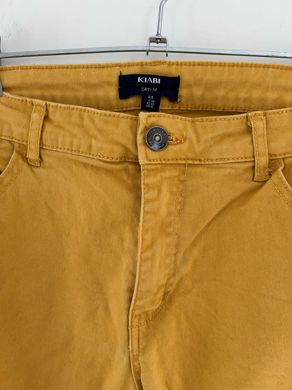 Jean slim fit moutarde Kiabi taille 44