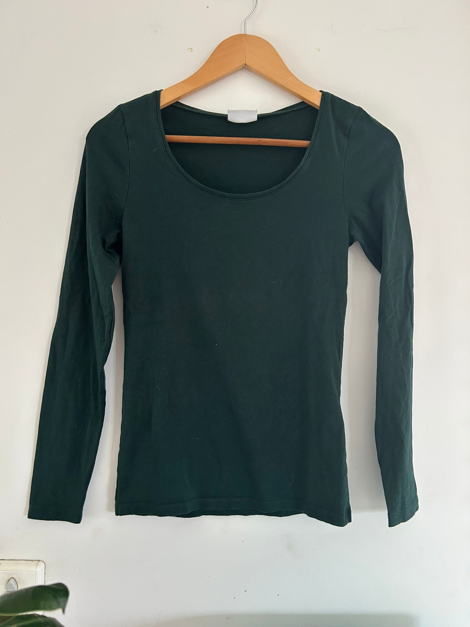 T-shirt manches longues vert foncé Vila taile XS/S