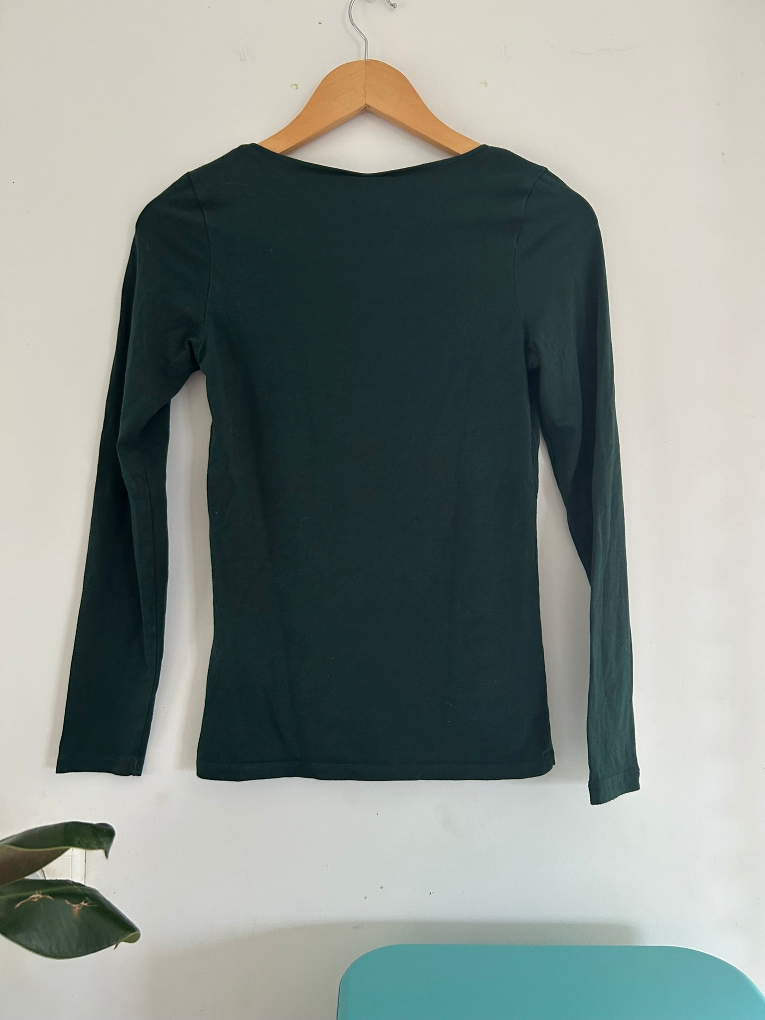 T-shirt manches longues vert foncé Vila taile XS/S