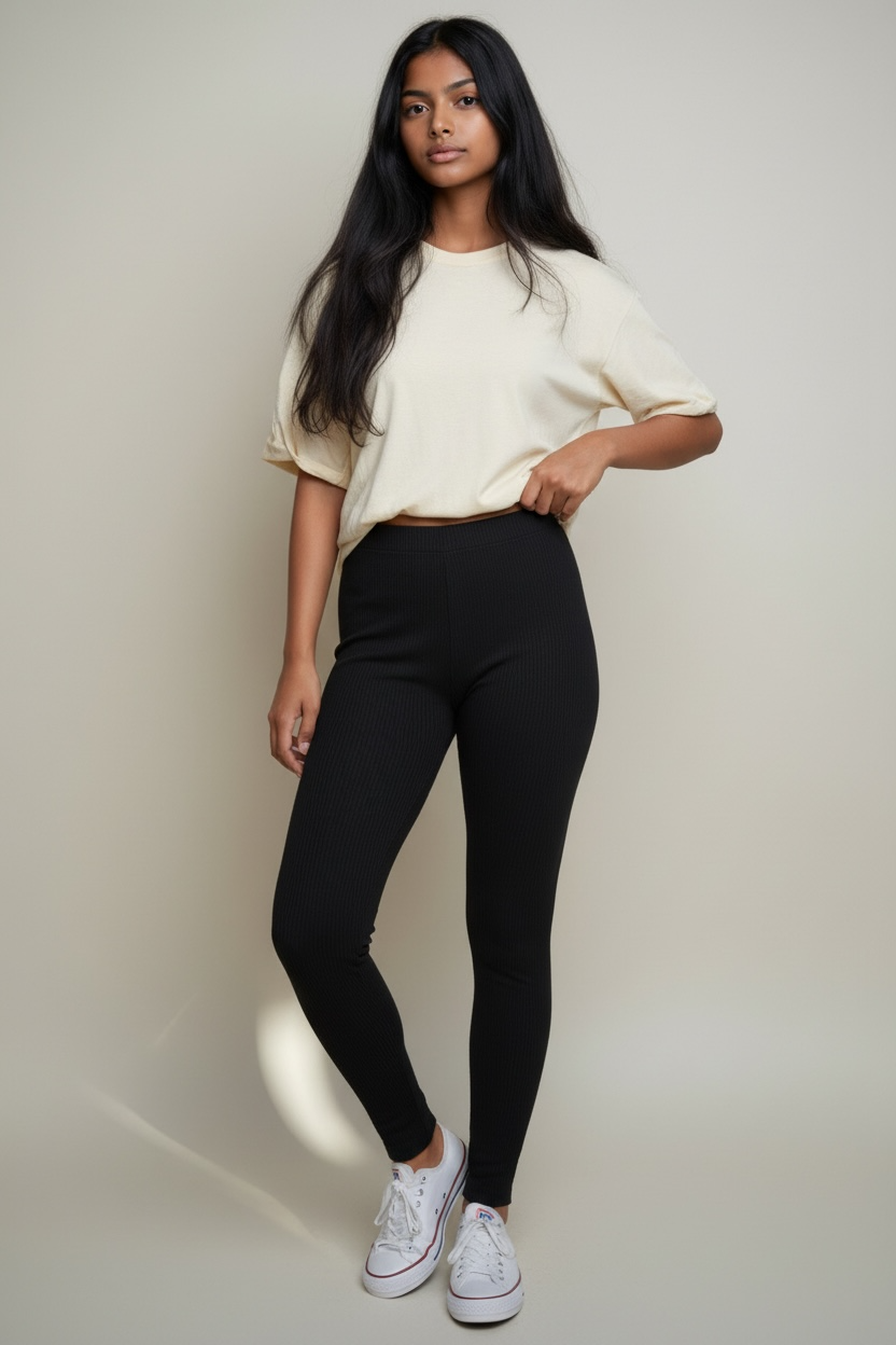 Legging long noir taille 38/40